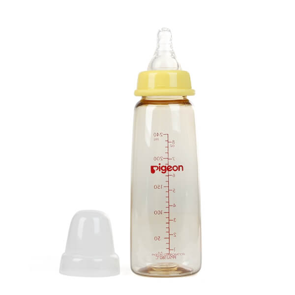 Combo 2 Bình sữa Pigeon nhựa PPSU cổ hẹp 240ml