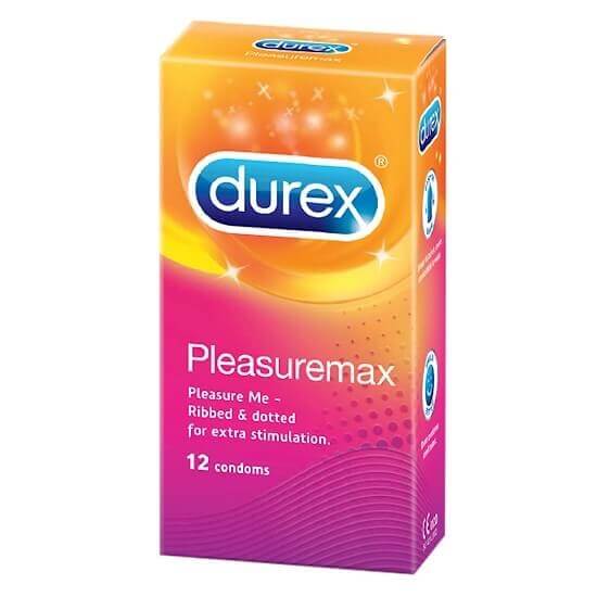 Bao Cao Su Durex Pleasuremax Hộp 12 Gói