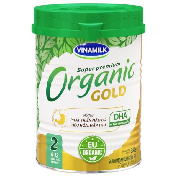 Sữa Vinamilk Organic Gold 2 350G (6 - 12 Tháng)