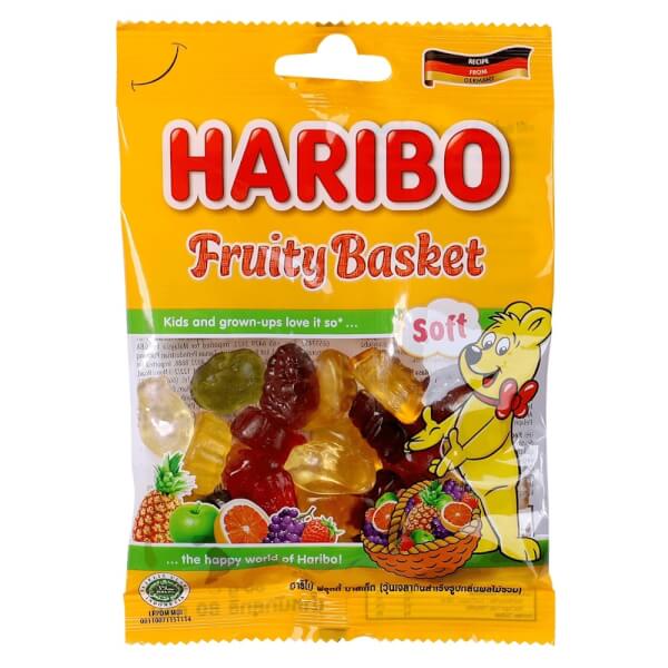 Kẹo Dẻo Haribo Fruity Basket 80G