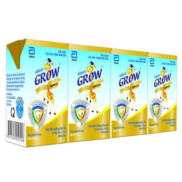 Abbott Grow Gold hương vani 110ML – Lốc 4 hộp
