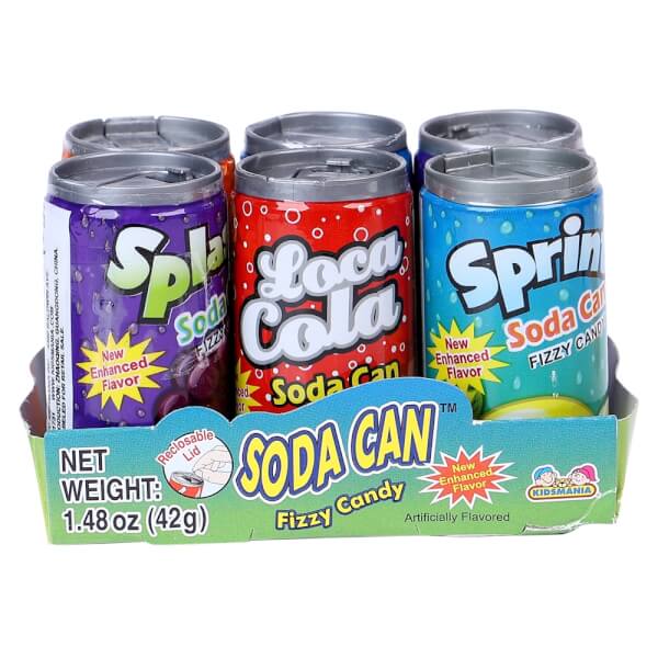 Kẹo Kidsmania Soda Can Fizzy Candy 7g