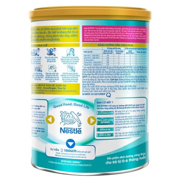 Nan Optipro 3, 1-2 tuổi, 1,8kg