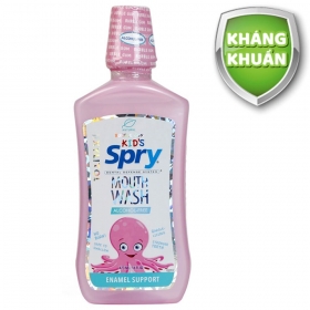 Nước súc miệng Spry Bubble Gum từ Mỹ chai 473ml