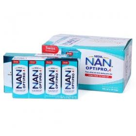 Thùng thực phẩm bổ sung Nestlé NAN OPTIPRO 4 - 6 Lốc 
