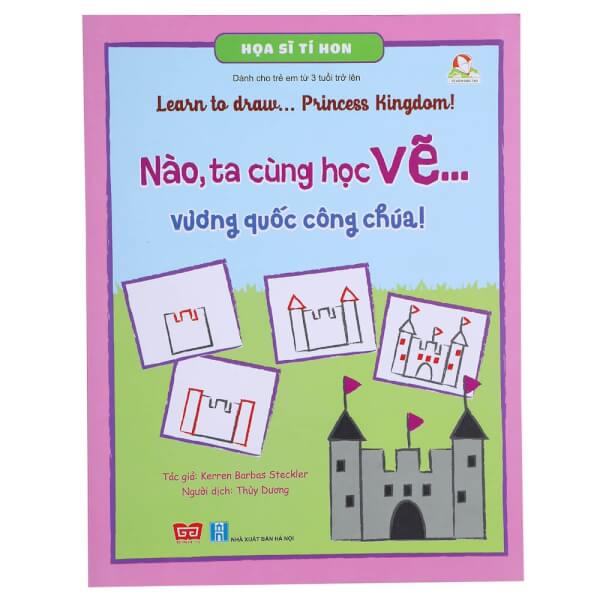 Họa Sĩ Tí Hon - Learn To Draw... Princess Kingdom! - Nào, Ta Cùng Học Vẽ...vương Quốc Công Chúa!