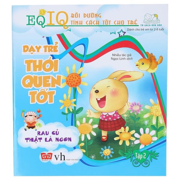 Eq - Iq Bồi Dưỡng Tính Cách Tốt Cho Trẻ - Dạy Trẻ Thói Quen Tốt 2(35N) - Rau Củ Thật Là Ngon