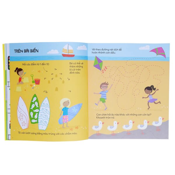 Sách tương tác vừa học vừa chơi - Du lịch cùng bé