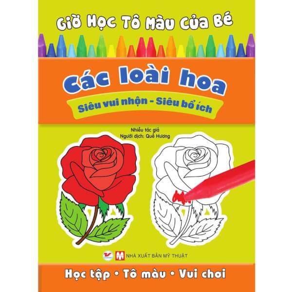 18_Giờ Học Tô Màu Của Bé - Các Loài Hoa