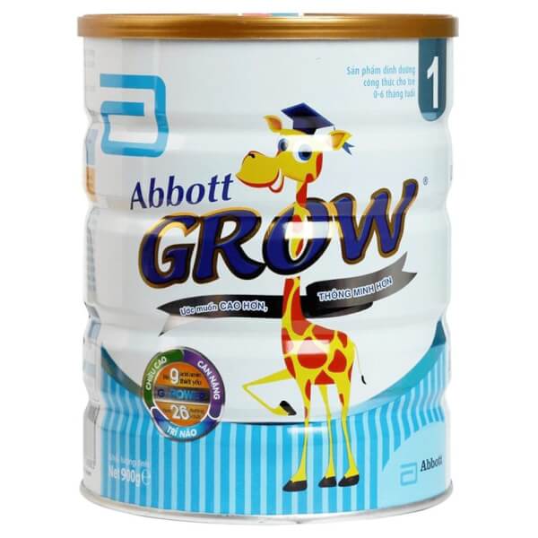 Sữa Abbott Grow 1 900G (0 - 6 Tháng)