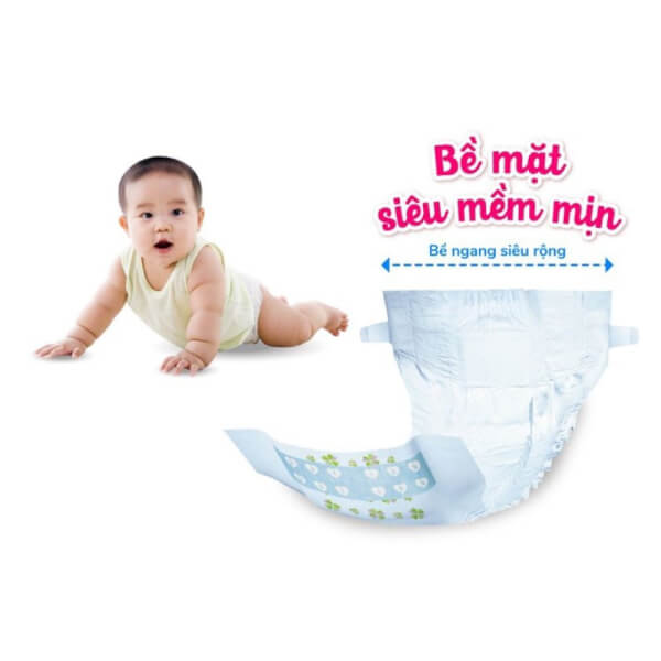 Combo 2 gói Bỉm tã quần Genki size L 44 miếng (9-14kg)