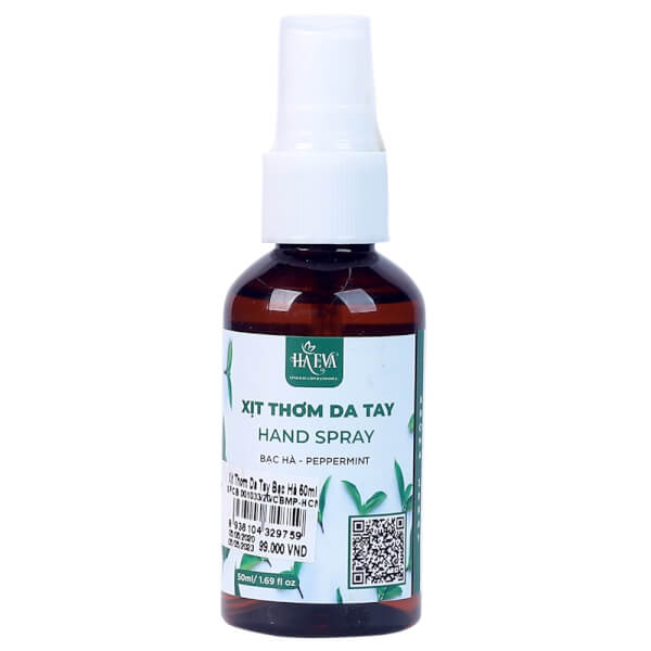 Xịt Thơm Bạc Hà Haeva - Peppermint 50Ml