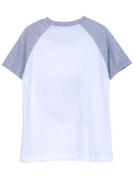 Bộ thun bé trai ngắn CF B0720003 Xám
