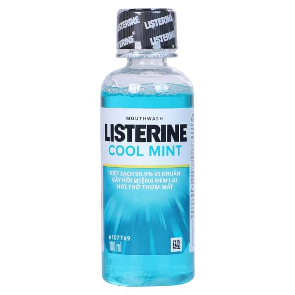 Nước Súc Miệng Listerine Coolmint 100Ml