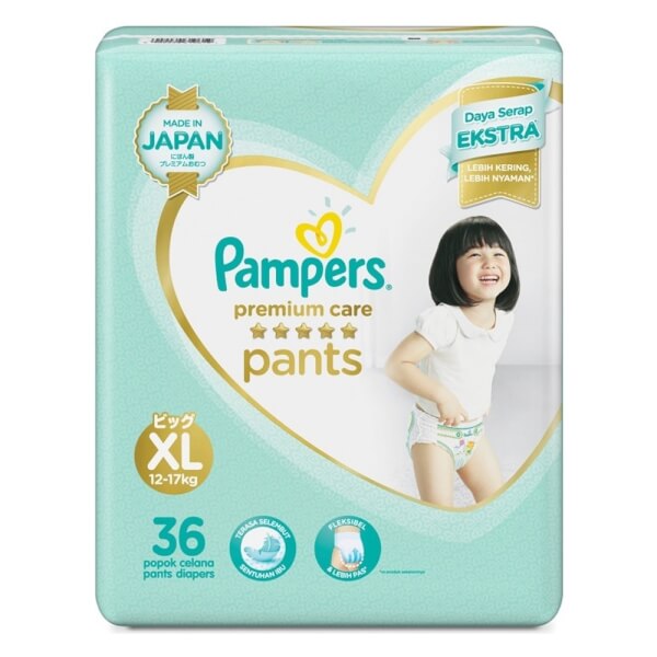 Bỉm Tã Quần Pampers Nhật Size Xl 36 Miếng (12 - 22Kg, New)