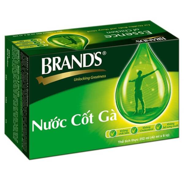 Nước Cốt Gà Brand's 42Mlx6 (Lốc 6 Hộp)