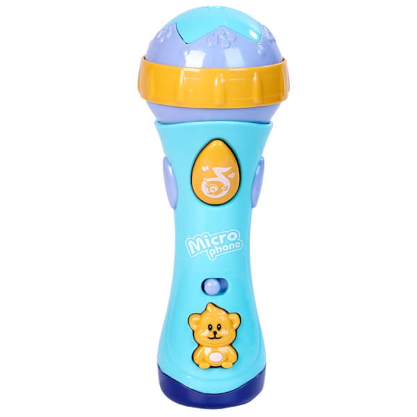 Đồ Chơi Microphone Cầm Tay Cho Bé Js025638 (Xanh)