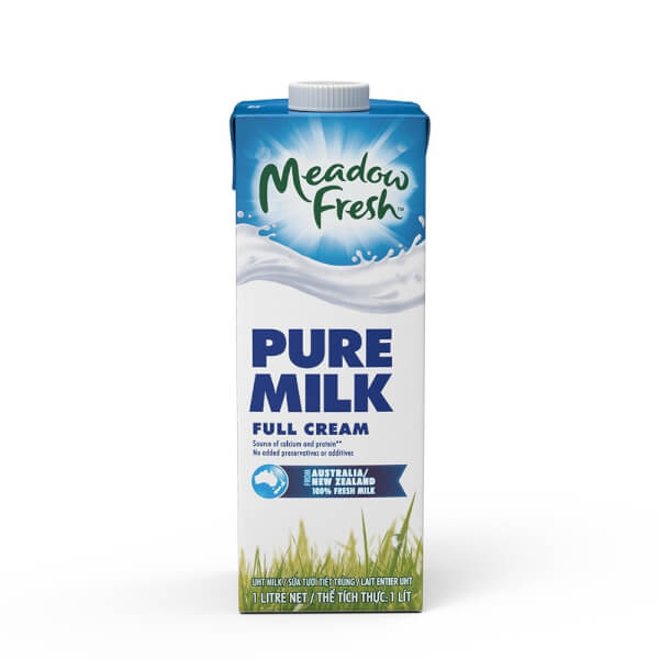 Combo 2 Sữa tươi tiệt trùng Nguyên kem nhãn hiệu Meadow Fresh 1L