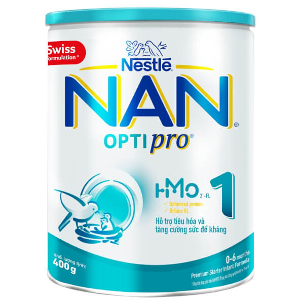 Nestlé Nan Optipro 1, 0 - 6 Tháng, 400G