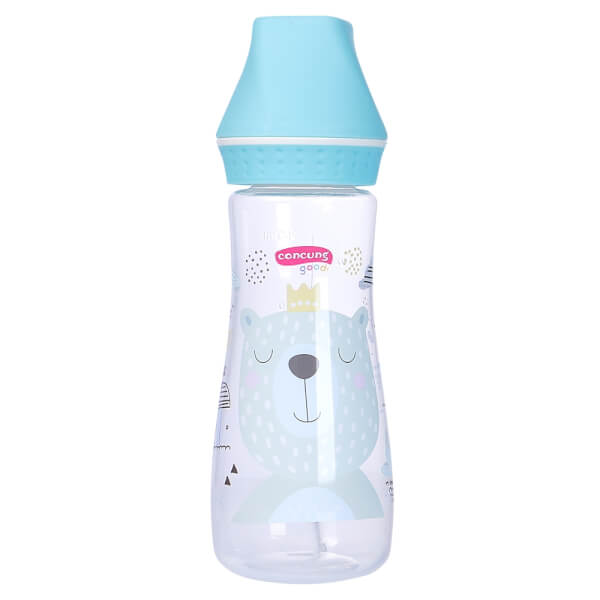 Combo 2 Bình sữa ConCung Good cổ thường 250ml (Xanh dương)