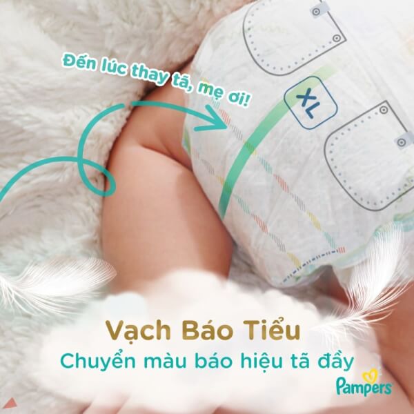 Bỉm tã quần Pampers Nhật size XL 36 miếng (12-22kg, New)