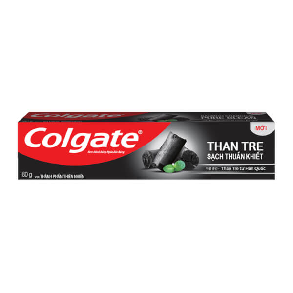 Kem Đánh Răng Colgate Natural Charcoal 180G