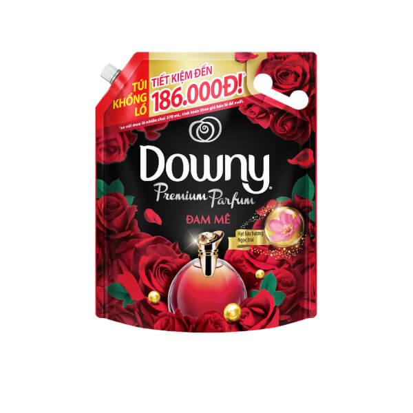 Nước Xả Downy Hương Đam Mê Túi 3L