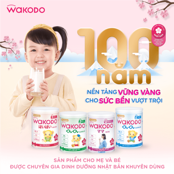 Sữa Wakodo số 1 300g (0-12 tháng)