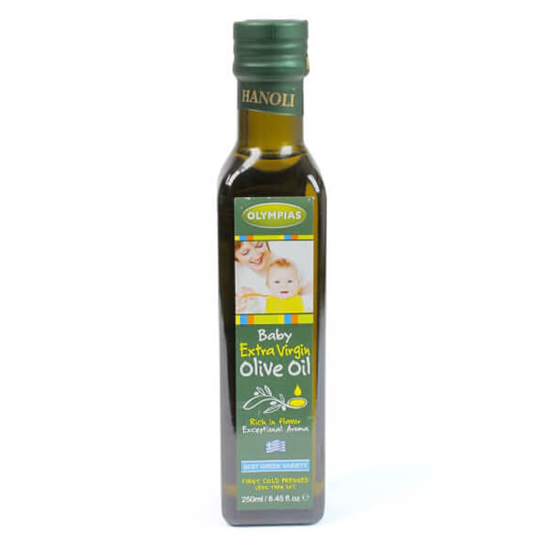 Dầu Olive Baby Siêu Nguyên Chất Olympias, 250Ml