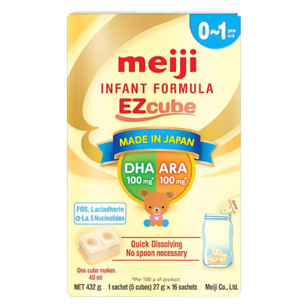 Sữa Meiji Thanh Infant Formula 432G (0 - 12 Tháng)