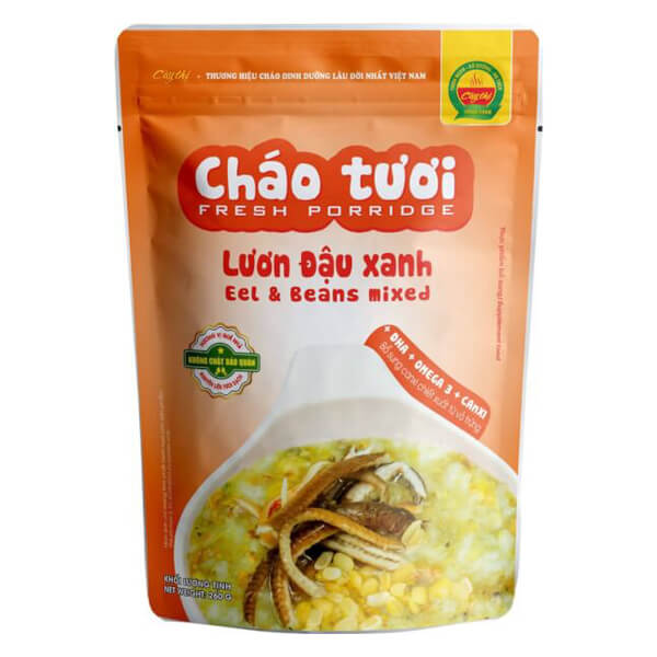 Cháo Tươi Cây Thị Lươn Đậu Xanh