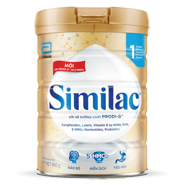 Sữa Similac 5G Số 1 900G (0 - 6 Tháng)