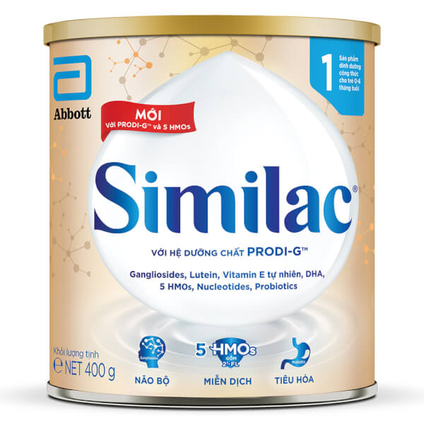 Sữa Similac 5G Số 1 400G (0 - 6 Tháng)