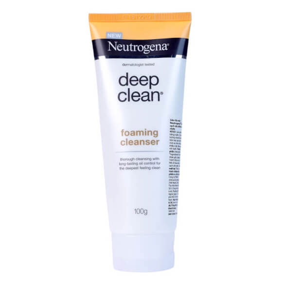 Sữa Rửa Mặt Tạo Bọt Kiểm Soát Nhờn Neutrogena Deep Clean Foaming Cleanser 100G