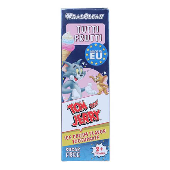 Kem Đánh Răng Oral Clean Tom&Jerry Titti - Frutti 75Ml