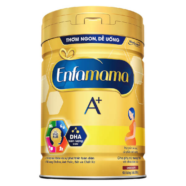 Sữa Enfamama A + Vị Chocolate 830g 2Flex