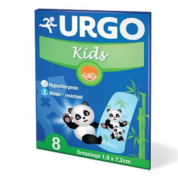 Băng keo cá nhân dành cho trẻ em - Urgo Kids - 8 miếng