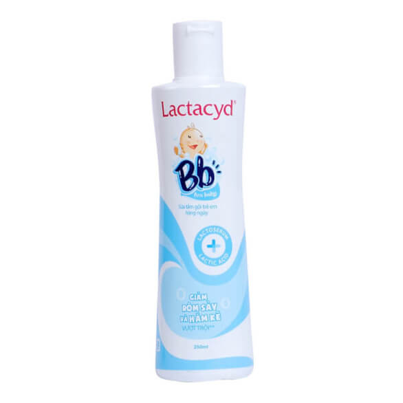 Sữa Tắm Gội Giảm Rôm Sảy Lactacyd Bb For Baby 250Ml