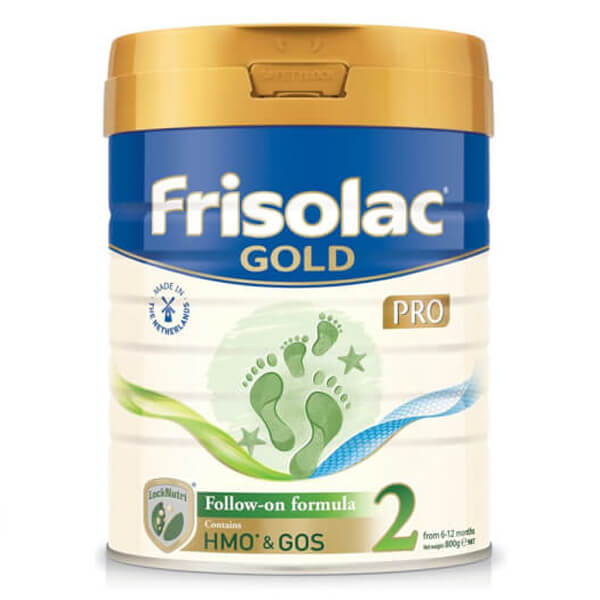 Sữa Frisolac Gold Pro Số 2, 800G (6 - 12 Tháng)