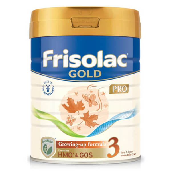 Sữa Frisolac Gold Pro Số 3, 800G (1 - 3 Tuổi)