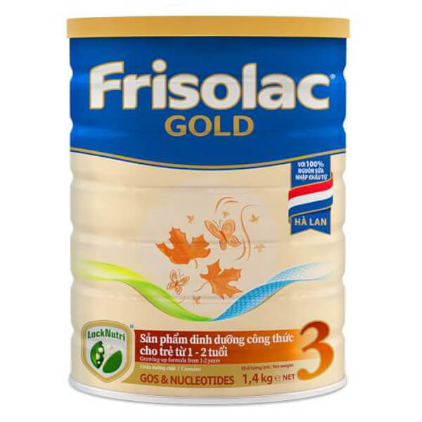 Sữa Frisolac Gold Số 3 1400G (1 - 2 Tuổi)