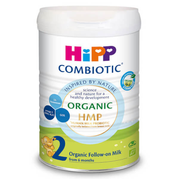 Sữa HiPP Organic Combiotic số 2 800g (6-12 tháng tuổi)