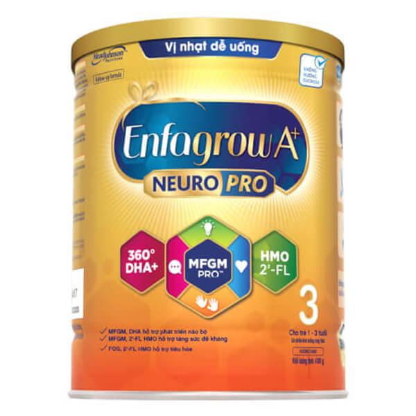 Sữa Enfagrow A+ Số 3 400G (1 - 3 Tuổi) 2Flex