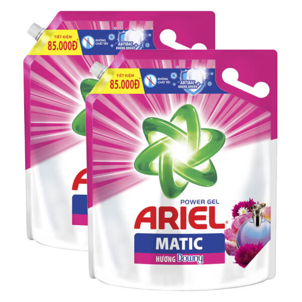 Combo 2 Nước Giặt Ariel Hương Downy Túi 3.2Kg