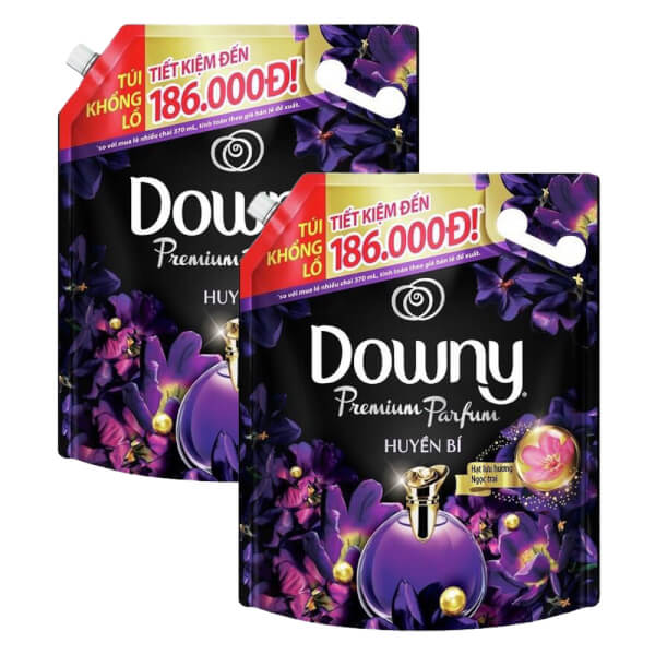 Combo 2 Nước Xả Downy Hương Huyền Bí Túi 3L