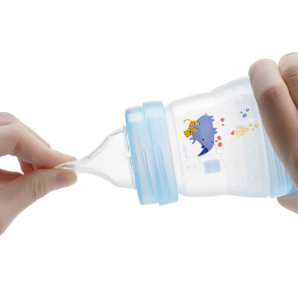 Combo 2 Bình sữa MAM Easy Start Anticolic nhựa PP 160ml (Xanh dương)