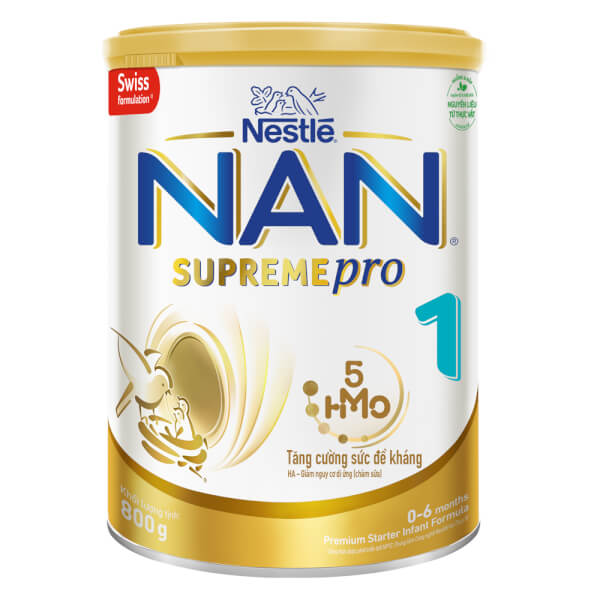 Sữa Nan Supreme Pro Số 1 800G (0 - 6 Tháng)