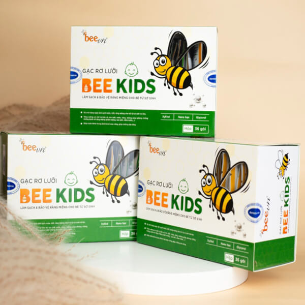 Gạc Rơ Lưỡi Bee Kids