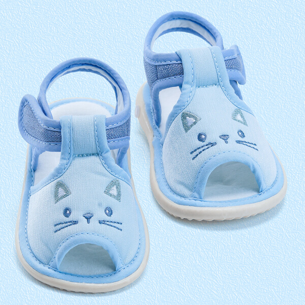 Giày Sandal Tập Đi Chút Chít Cf2105 3003 - 1 (13 - 14 - 15, Xanh Dương)