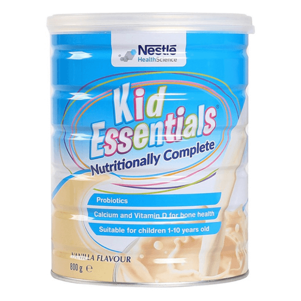 Thực Phẩm Dinh Dưỡng Y Học Kid Essentials Australia 800G Hương Vani (1 - 10 Tuổi)